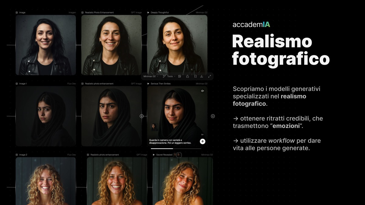 Esempio dal corso: realismo fotografico